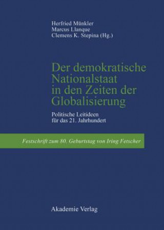 Kniha Der Demokratische Nationalstaat in Den Zeiten Der Globalisierung Marcus Llanque
