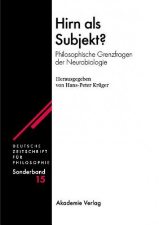 Könyv Hirn als Subjekt? Hans-Peter Krüger