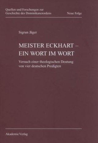 Carte Meister Eckhart - ein Wort im Wort Sigrun Jäger