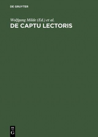 Buch De captu lectoris Wolfgang Milde