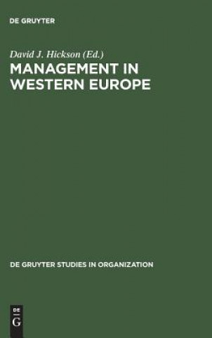 Könyv Management in Western Europe David J. Hickson