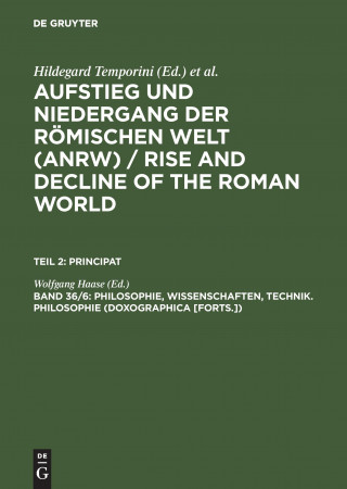 Carte Philosophie, Wissenschaften, Technik. Philosophie (Doxographica [Forts.]) Wolfgang Haase