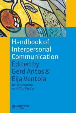 Książka Handbook of Interpersonal Communication Gerd Antos