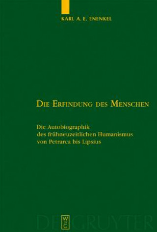 Книга Erfindung des Menschen Karl A E Enenkel