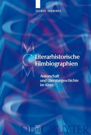 Book Literarhistorische Filmbiographien Sigrid Nieberle