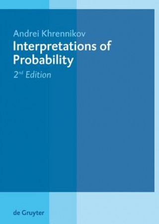 Książka Interpretations of Probability Andrei Khrennikov