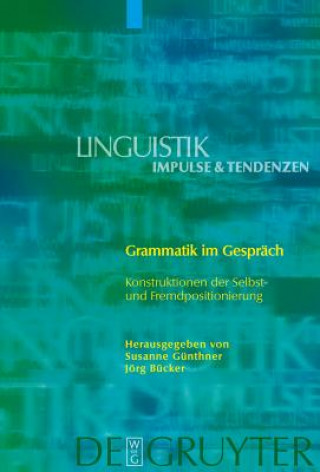 Kniha Grammatik im Gesprach Susanne Günthner