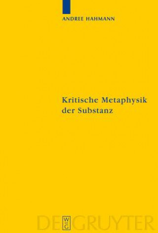 Buch Kritische Metaphysik der Substanz Andree Hahmann