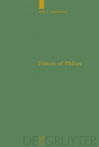 Buch Timon of Phlius Dee L. Clayman