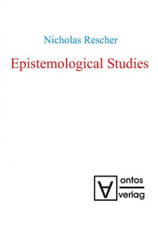 Kniha Epistemological Studies Nicholas Rescher