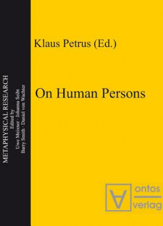 Könyv On Human Persons Klaus Petrus