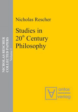 Book Studies in 20th Century Philosophy Nicholas Rescher