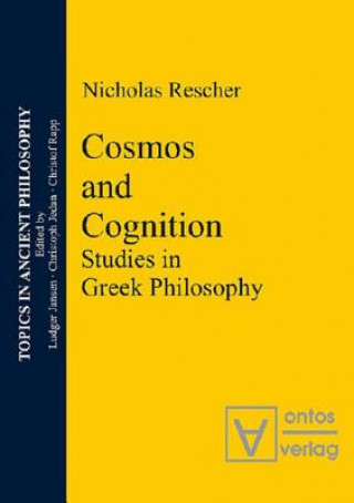 Kniha Cosmos and Logos Nicholas Rescher