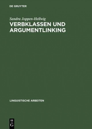 Knjiga Verbklassen Und Argumentlinking Sandra Joppen-Hellwig
