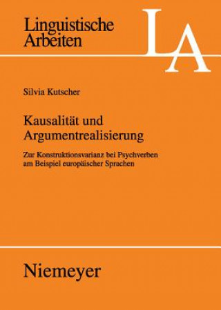 Livre Kausalitat Und Argumentrealisierung Silvia Kutscher