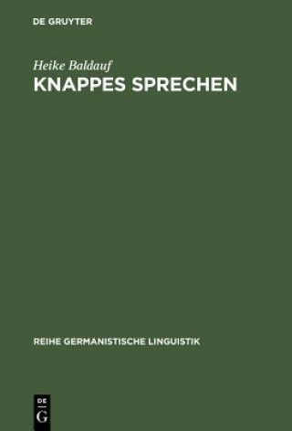 Carte Knappes Sprechen Heike Baldauf