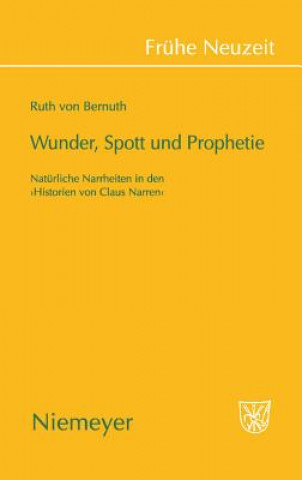 Книга Wunder, Spott Und Prophetie Ruth Bernuth