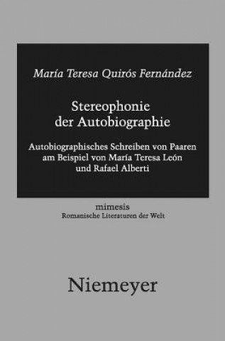 Книга Stereophonie Der Autobiographie Maria Teresa Quiros Fernandez