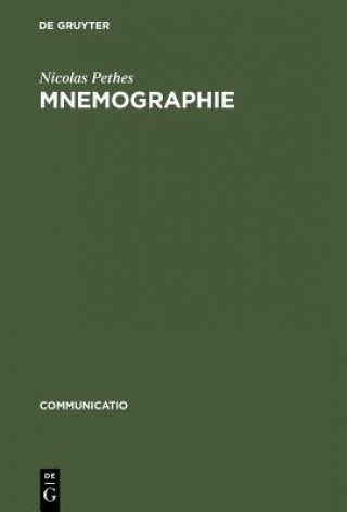 Kniha Mnemographie Nicolas Pethes
