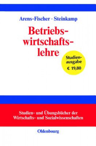 Kniha Betriebswirtschaftslehre Wolfgang Arens-Fischer