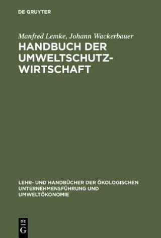 Βιβλίο Handbuch der Umweltschutzwirtschaft Manfred Lemke