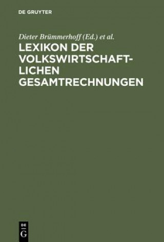 Kniha Lexikon der Volkswirtschaftlichen Gesamtrechnungen Dieter Brümmerhoff