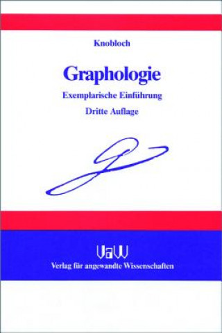 Książka Graphologie Hans Knobloch