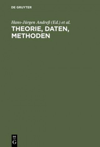 Kniha Theorie, Daten, Methoden Hans-Jürgen Andreß