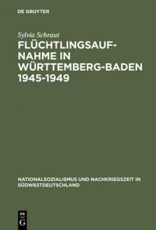 Carte Fluchtlingsaufnahme in Wurttemberg-Baden 1945-1949 Sylvia Schraut