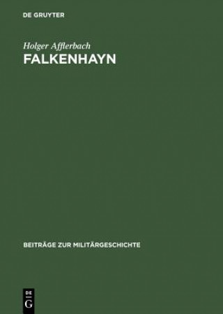 Buch Falkenhayn Holger Afflerbach