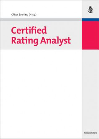 Knjiga Certified Rating Analyst Oliver Everling