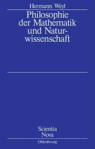 Carte Philosophie der Mathematik und Naturwissenschaft Herrmann Weyl
