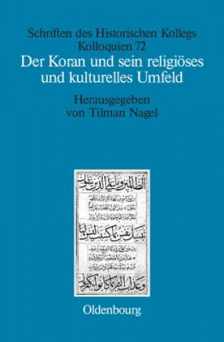 Buch Koran Und Sein Religioeses Und Kulturelles Umfeld Tilman Nagel