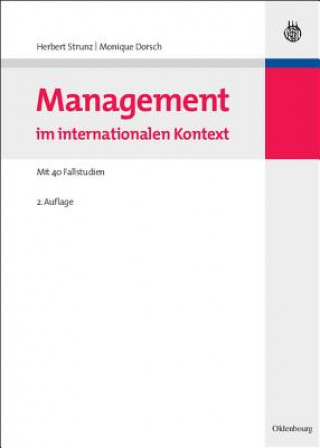 Kniha Management Im Internationalen Kontext Herbert Strunz