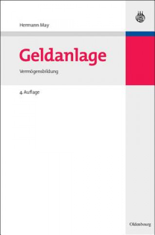 Kniha Geldanlage Hermann May