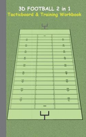 Könyv 3D Football 2 in 1 Tacticboard and Training Book Theo Von Taane