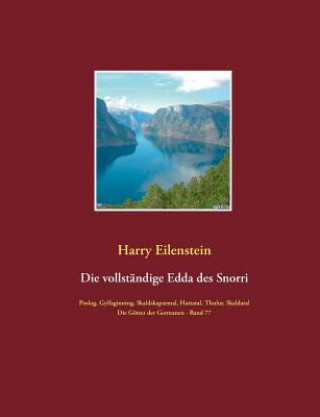 Könyv vollstandige Edda des Snorri Sturluson Harry Eilenstein