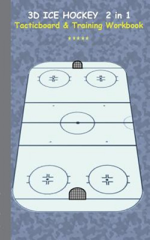 Könyv 3D Ice Hockey 2 in 1 Tacticboard and Training Book Theo Von Taane