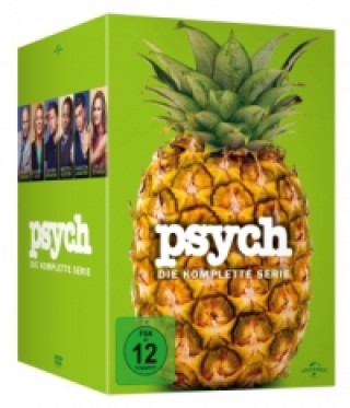 Filmek Psych - Die komplette Serie, 31 DVD James Roday