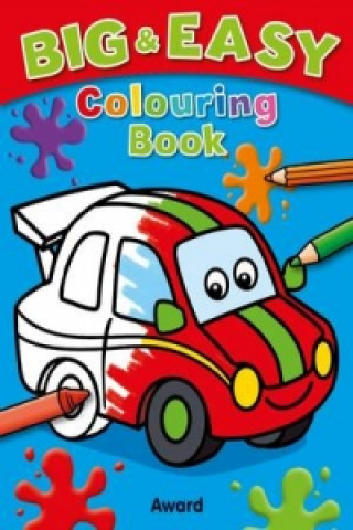 Книга Big & Easy Colouring Books: Car Angela Hewett