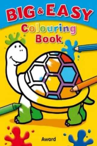 Książka Big & Easy Colouring Books: Tortoise Angela Hewett