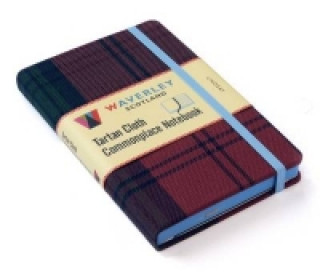 Kniha Waverley (M): Lindsay Tartan Cloth Pocket Commonplace Notebook Waverley Scotland
