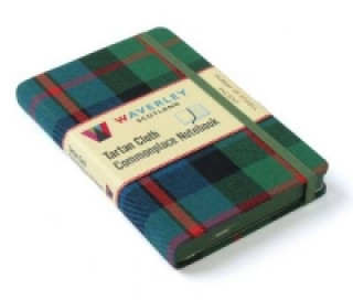 Carte Waverley (M): Murray of Atholl AncientTartan Cloth Pocket Commonplace Notebook Waverley Scotland