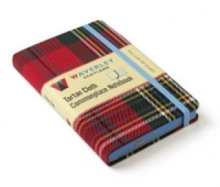 Carte Waverley (M): Maclean of Duart Tartan Cloth Commonplace Pocket Notebook 