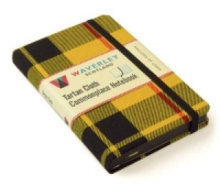 Book Waverley (M): MacLeod of Lewis Tartan Cloth Commonplace Pocket Notebook Waverley Scotland