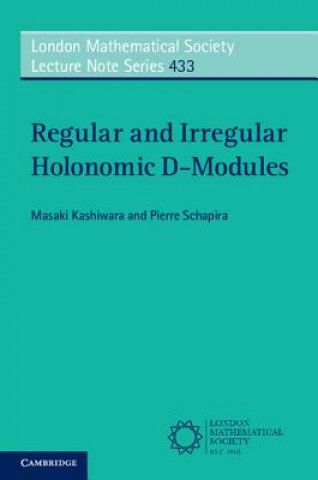 Carte Regular and Irregular Holonomic D-Modules Masaki Kashiwara