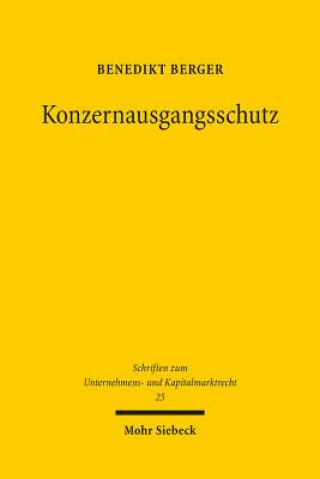 Libro Konzernausgangsschutz Benedikt Berger