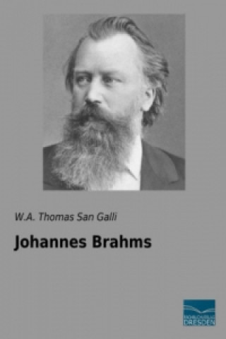 Книга Johannes Brahms W. A. Thomas-San-Galli