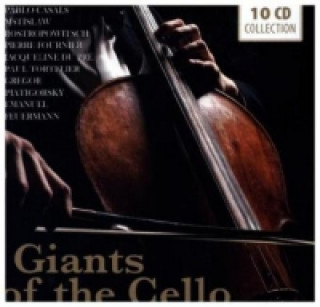 Audio Giants of the Cello, 10 Audio-CDs Johann Sebastian Bach