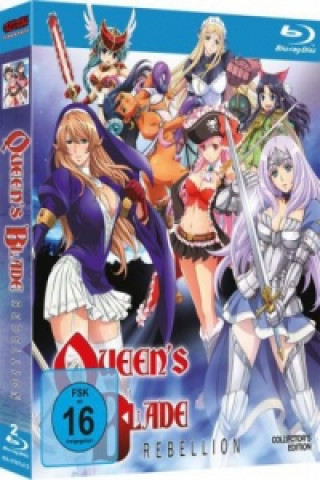 Video Queen's Blade Rebellion, 2 Blu-rays (OmU), Collector's Edition Kinji Yoshimoto